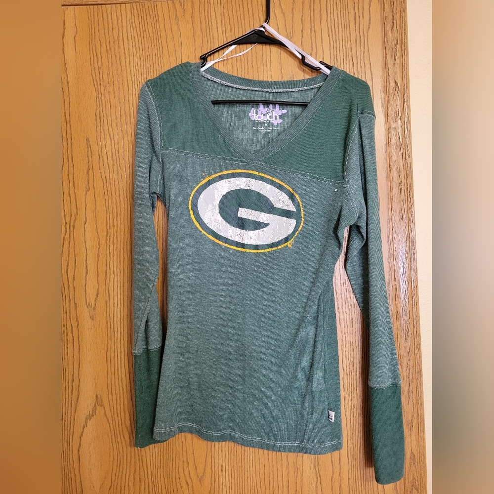 Womens green bay packer long  sleeve